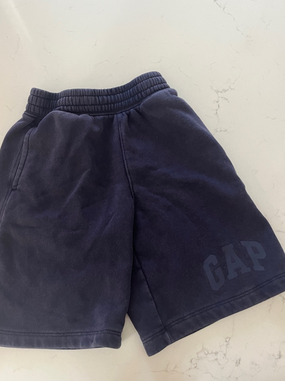 GAP Navy Blue Boys' Elastic Waist Shorts
